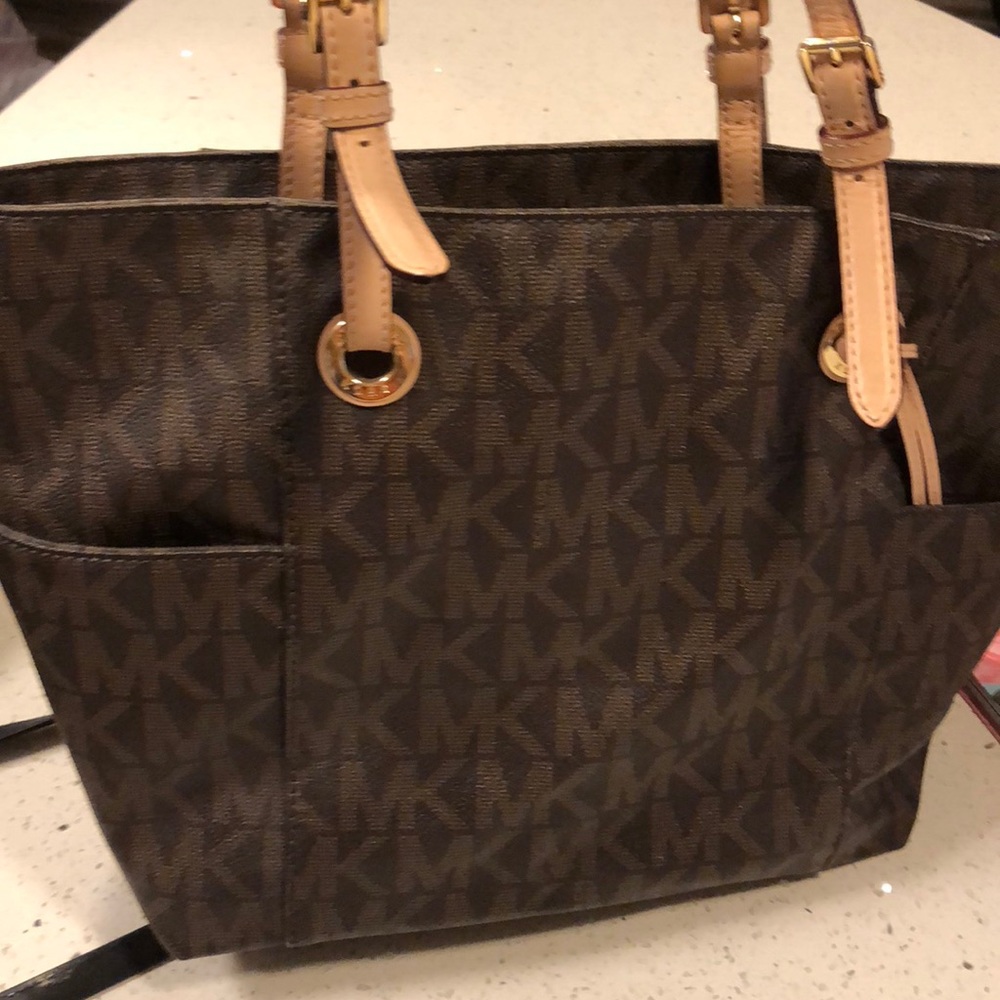 Monogram Michael Kors tote